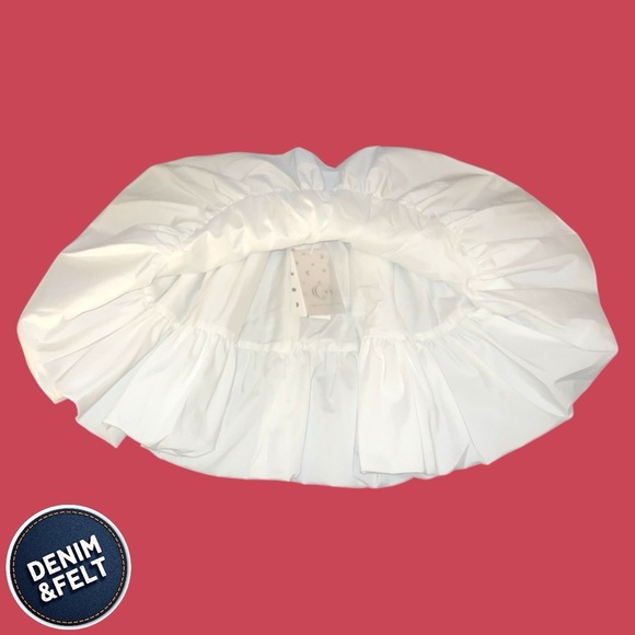 Gigii’s Womens 2 Piece Designer Luxury White Set | Shirt and Skirt | NEW/NWT!💜 - Picture 10 of 16